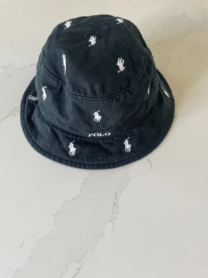 POLO-RALPH LAUREN Poni All Over - Unisex - Hombres - Mujeres - NEGRO - EXCELENTE Foto 1 de 3