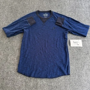 American Eagle Heritage Classic Fit Blue Long Sleeve Thermal Men's Medium - Picture 1 of 4