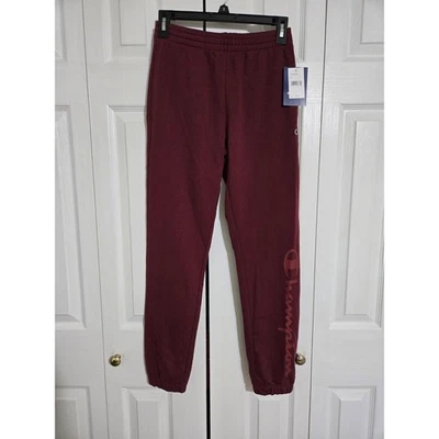 Champion Grande 14/16 Niños Color Vino Niños Jogger Pantalones de Sudadera Nuevos con Etiquetas Foto 1 de 4