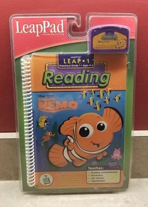 NEW LeapFrog LeapPad Leap 1 Reading Finding Nemo Book & Cartridge Sealed - Picture 1 of 2