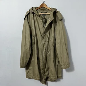 Vintage Ralph Lauren M-51 Military Jacket Men Medium Green Polo Country Parka - Picture 1 of 19