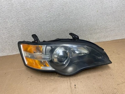 Farol preto lateral direito passageiro Subaru Legacy 2006 a 2007 R7606 DW - Imagem 1 de 4