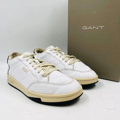 Zapatillas deportivas con cordones de cuero blanco GANT para hombre EUR 42 UK 8 US 9 Foto 1 de 4