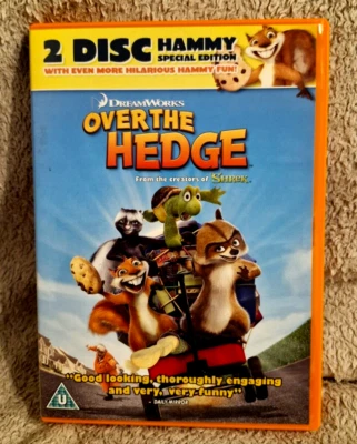 DVD OVER THE HEDGE DreamWorks Cert U 2 Disc Special Ed Children's Animation VGC - Image 1 of 3