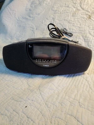 Timex T276B Digital Alarm Clock AM FM Radio Night Light Nature Sounds Snooze - Image 1 of 4