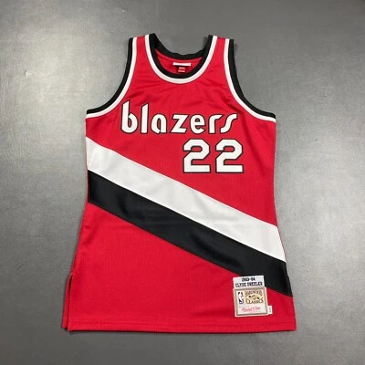100% Authentic Clyde Drexler Mitchell & Ness 83 84 Blazers Jersey Size 40 M - Image 1 of 4