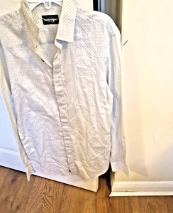 EMPORIO ARMANI MEN'S LONG SLEEVE SMART FITTED SHIRT SHIRT SIZE 15/38 - Picture 1 of 18