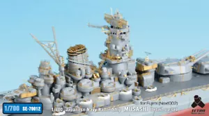 Tetra 1/700 IJN Battleship Musashi Detail up set for Fujimi NEXT002 - Picture 1 of 12