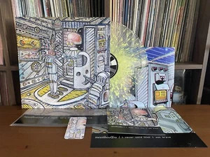 mewithoutYou I Never Said I Was Brave 2016 Clear/Yellow Splatter Vinyl - Picture 1 of 1