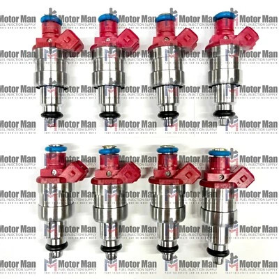 Motor Man Siemens 30lb 320cc Fuel injector set of 8 High Resistance - Image 1 of 4