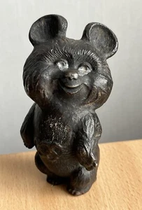 Soviet statue figurine Olympic Bear Kasli Moscow-80 Cast iron - Picture 1 of 9