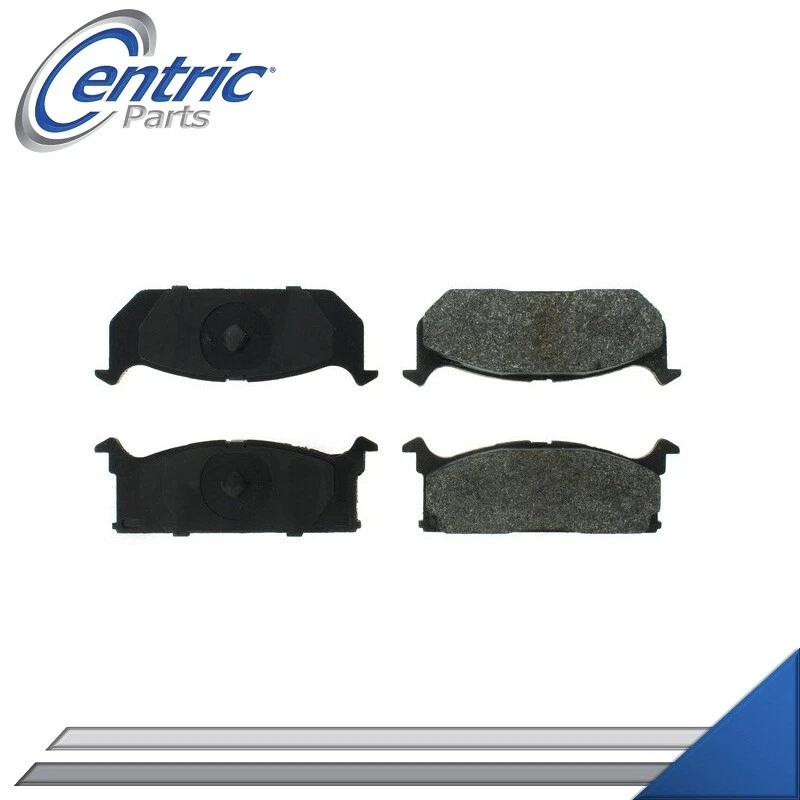 CONJUNTO DE PASTILHAS DE FREIO TRASEIRAS SEMI-METÁLICAS ESQUERDA E DIREITA PARA 1985-1988 SUZUKI FORSA - Imagem 1 de 4