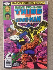 Marvel Two-In-One  No.55 The Thing & Giant-Man Bronze Age VF+