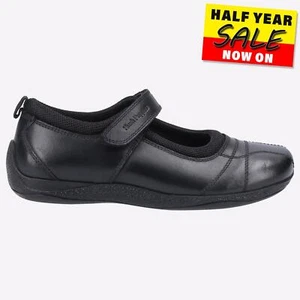 Hush Puppies Clara Junior LEDER MEMORY SCHAUM Junior Mädchen Schulschuhe - Bild 1 von 4