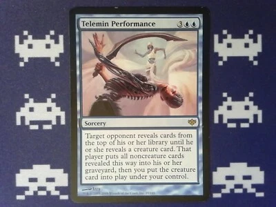 Telemin Performance	 Conflux  - Magic the Gathering Blue - Image 1 of 2