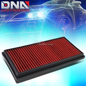 FOR C63/CL63/ML63/E63/SL63 RED REPLACEMENT RACING DROP IN AIR FILTER PANEL - Picture 1 of 6