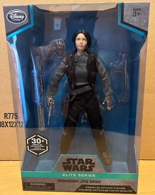 Figura de acción premium Star Wars Elite Sargento Jyn Erso Foto 1 de 4