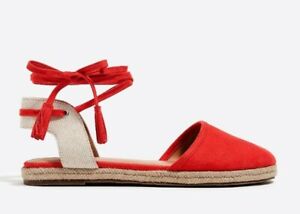 NEW J CREW RATTI RIO LACE UP WRAP AROUND SANDALS HEELS SHOES WOMEN'S 6.5 7 $248