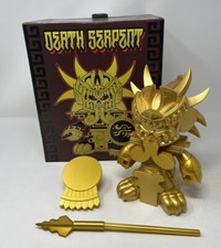 Jesse Hernandez Urban Aztec Death Serpent Gold CHASE Figure Kuso Vinyl Art Toy