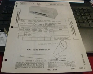 MODELOS RECEPTORES AIRLINE AM: GTM-1638A, GTM-1639A, GTM-1639B(SAMS PHOTOFACT 411-5 - Imagen 1 de 1