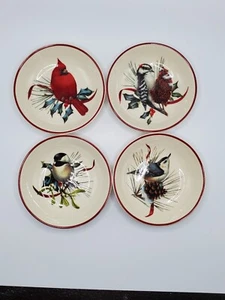 Lenox Winter Greetings Dipping Bowls Birds Set of 4 BRAND NEW IN BOX - Picture 1 of 6
