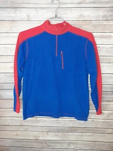 L.L. Bean Kids Youth XL 1/4 Zip Long Sleeve Fleece Pullover Jacket Sweater EUC - Picture 1 of 5
