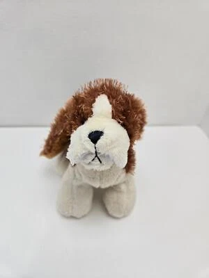 Peluche vintage Webkinz Lil Kinz Basset Hound sin etiqueta, peluche Ganz (6 pulgadas) Foto 1 de 4