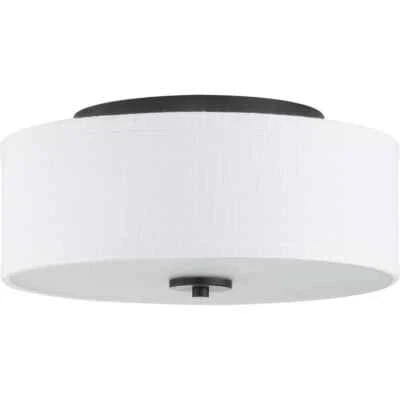 Progress Lighting Inspire Collection 13 in. 2-Light Graphite Transitional Kitche - Image 1 of 4