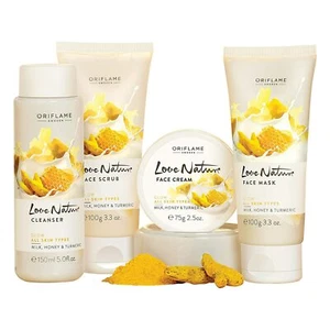 Oriflame Love Nature Fairness/Brightening Facial Kit, for All Skin Types - fs - Picture 1 of 2