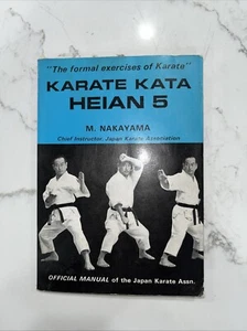 Karate Kata Heian 5 book M Nakayama Official Manual of Japan Karate Assoc - Picture 1 of 4
