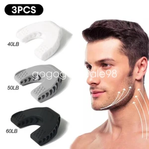3 piezas de ejercitador de mandíbula para hombres y mujeres niveles de resistencia ejercitador de mandíbula de silicona - Imagen 1 de 20