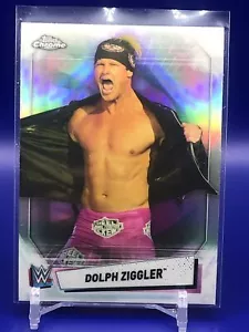 2021 Topps Chrome WWE #55 Dolph Ziggler Refractors - Picture 1 of 2