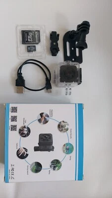 SQ29 MINI SPORT Waterproof WI-FI CAMERA  1080HD  + SDCX10/32GB with Adapter - Image 1 of 3