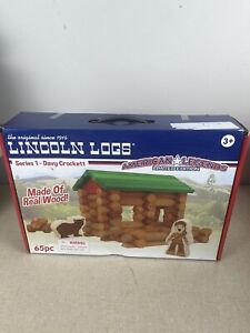 Lincoln Logs 65 Pc Classic Building Set New