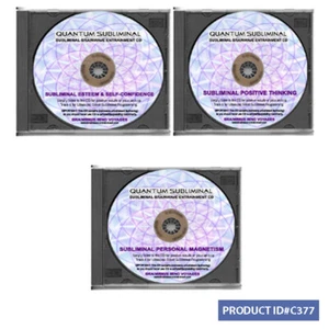 3 SUBLIMINAL IMPROVE YOUR SELF CONFIDENCE PERSONAL MAGNETISM POSITIVE THINKING - Imagen 1 de 1