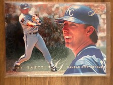 1995 Gary Gaetti Fleer Flair #44 Kansas City Royals                         B333