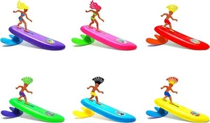 Surfer Dudes Wave Mini Surfer CLASSICO alimentato - Giocattolo da spiaggia boomerang all'aperto - Foto 1 di 10