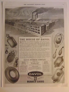 1918 DAVOL RUBBER GOODS vintage print ad - Picture 1 of 1