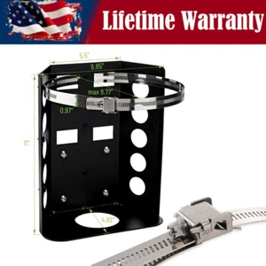 Aluminium Anhänger Propantank Halterung für 10LB Flasche 9 Zoll Durchmesser Halter - Bild 1 von 10