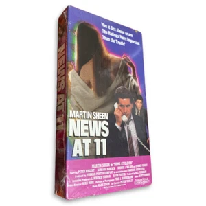 NEWS AT 11 Eleven VHS Tape 1985 Martin Sheen - Imagen 1 de 3