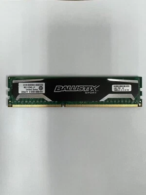 8GB DDR3 PC3-12800U 1600MHz CL9 Desktop RAM Memory For Crucial Ballistix Sport - Image 1 of 2