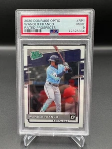 Donruss Optic 2020 #RP-1 Wander Franco Rated Prospects PSA 9 - Imagen 1 de 3