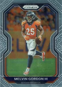 Panini Football Prizm 2020 Karte No. 115 Melvin Gordon III - Bild 1 von 1