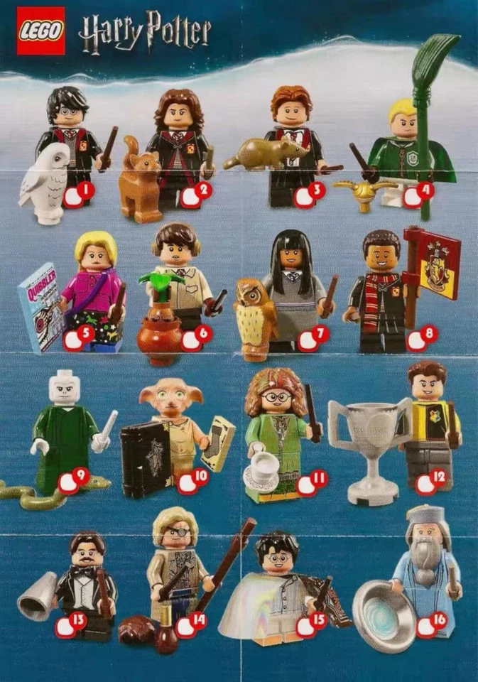 LEGO 71022 Harry Potter – Complete Set of 22 Minifigures | NEW & SEALED | - Image 1 of 1