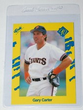 1990 CLASSIC UPDATE YELLOW GARY CARTER CARD #T8