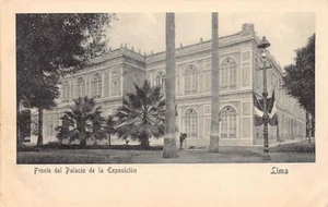 Perú - LIMA - Frente del Palacio de la Exposición - Ed. Desconocido - Imagen 1 de 2