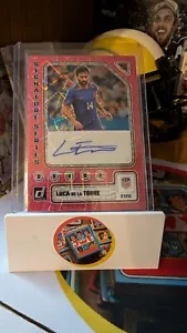 2024 Donrrus Fußball - Luca De La Torre #SS-LDT Auto rosa Geschwindigkeit - Bild 1 von 2