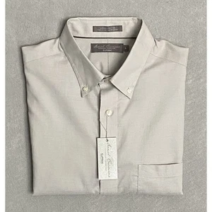 Daniel Cremieux Signature Collection Men's Large Shirt Supima Cotton Gray NEW - Picture 1 of 11