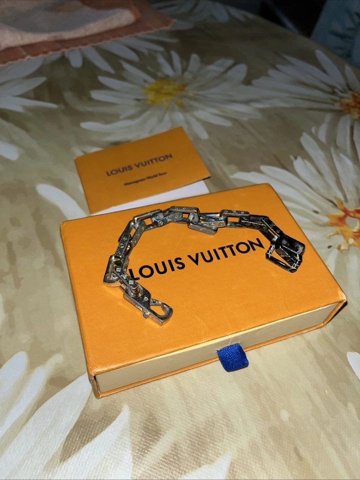 bracciale catena in titanio multicolore louis vuitton - Immagine 1 di 4