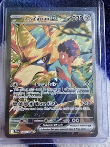 Pokemon TCG Journey Together Hop's Zacian ex 186/159 Special Illustration Rare - Picture 1 of 2